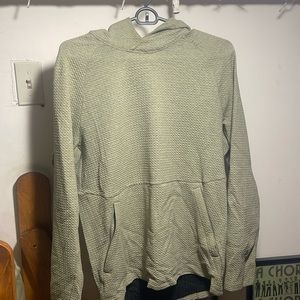 Lululemon At Ease Hoodie Light Green Size S gently worn